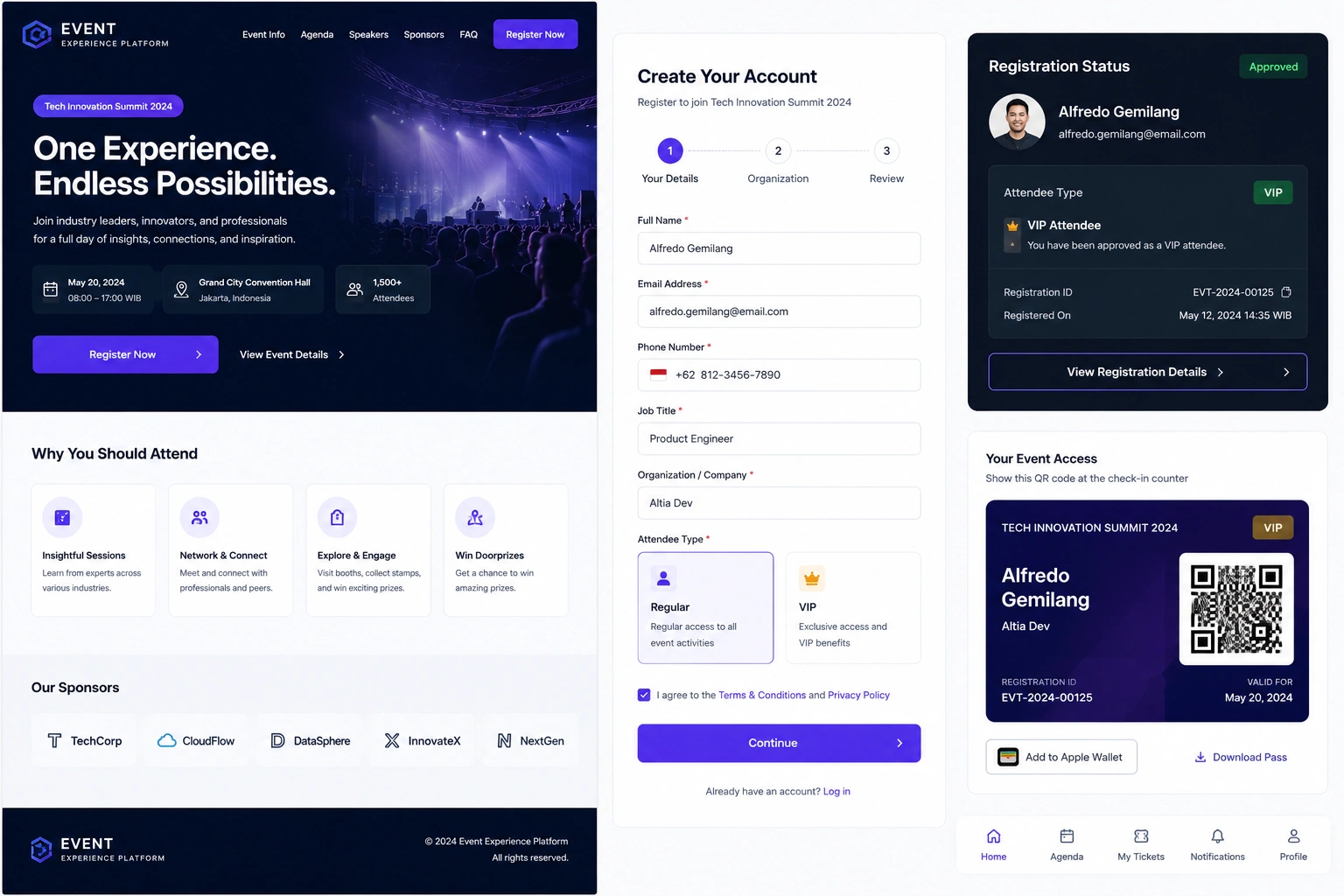 Event Experience Platform